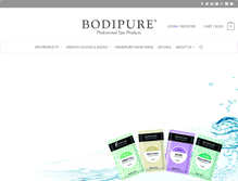 Tablet Screenshot of bodipure.com